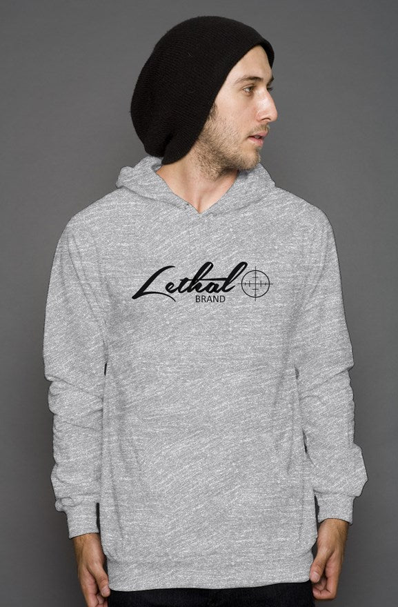 Lethal Original Logo Hoodie (Heather Grey)
