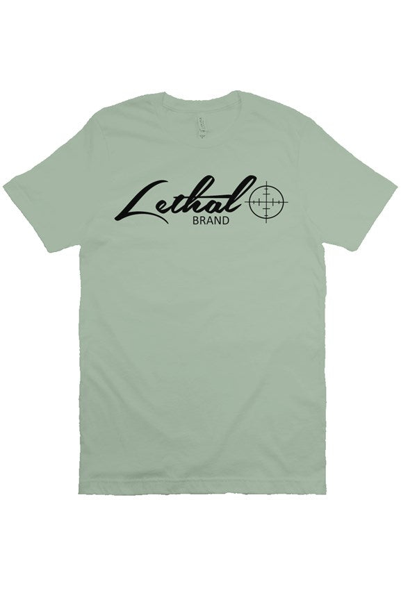 Lethal Original Logo Canvas T Shirt (Sage)