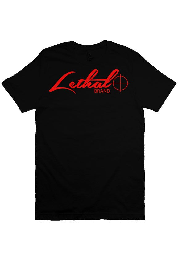Lethal Original Logo Canvas T Shirt (Black)