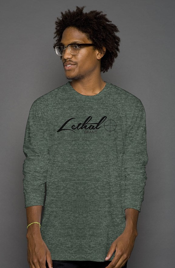 Lethal Original Logo Canvas T Shirt (Heather)