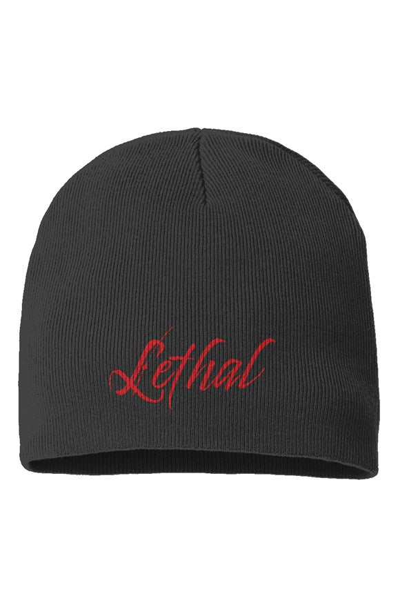 Lethal Brand Alternate Logo Beanie (Black)