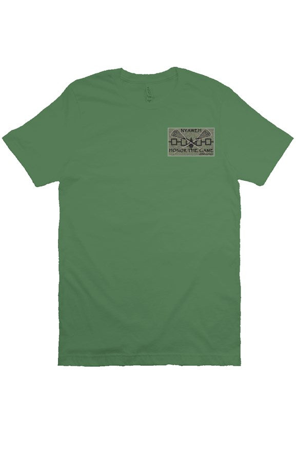 Lethal Brand Haudenosaunee/Iroquois Lacrosse Tribute T-shirt (Leaf)