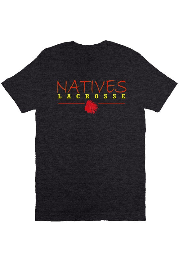 Natives Lacrosse - Simple Design Tee (Vintage Black)
