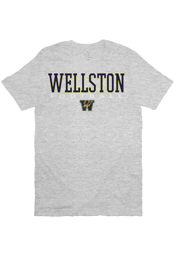 Wellston Football - Simple Design Tee (Athletic Heather)