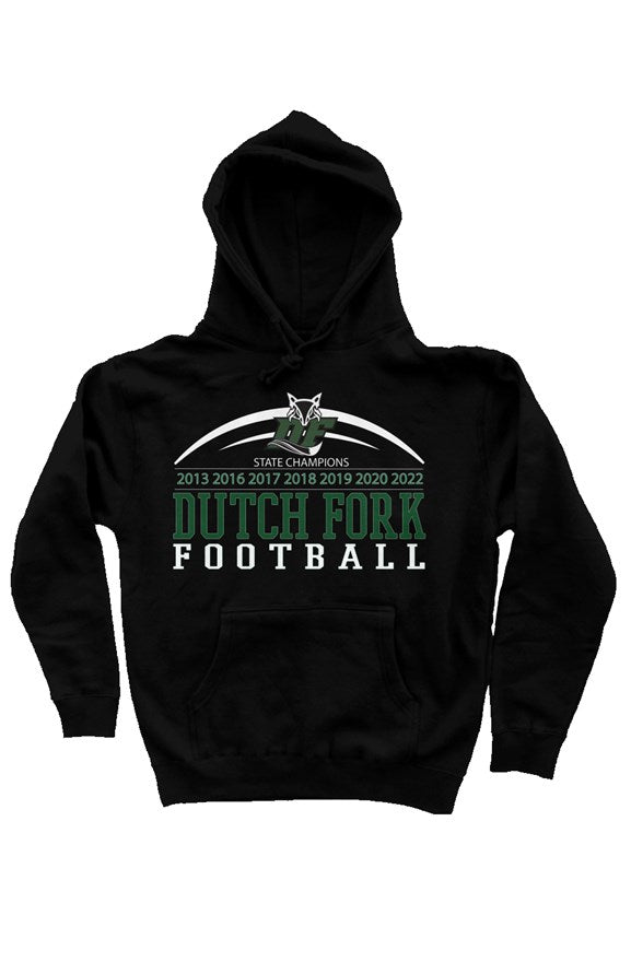 Dutch Fork Football Champions Hoodie (Black)