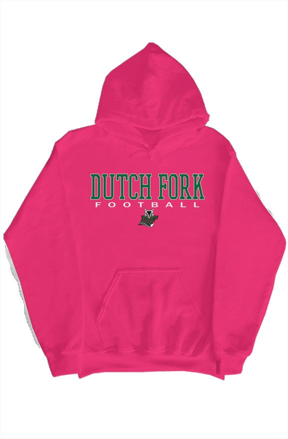 Dutch Fork Simple Team Design Hoodie (Pink Out)
