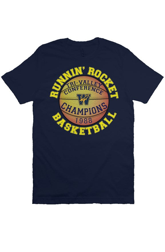 Wellston Runnin' Rocket 35th Anniversary Championship Tee (Navy)