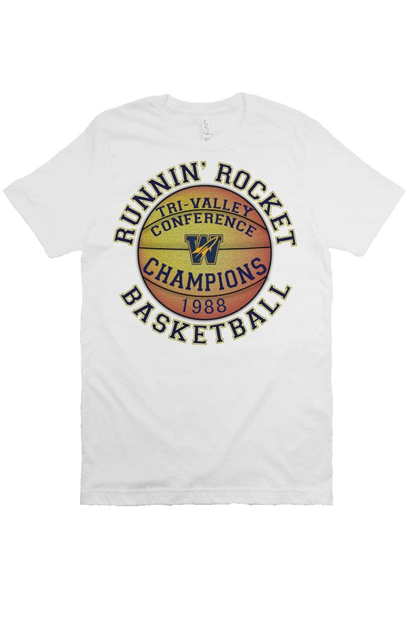 Wellston Runnin' Rocket 35th Anniversary Championship Tee (White)