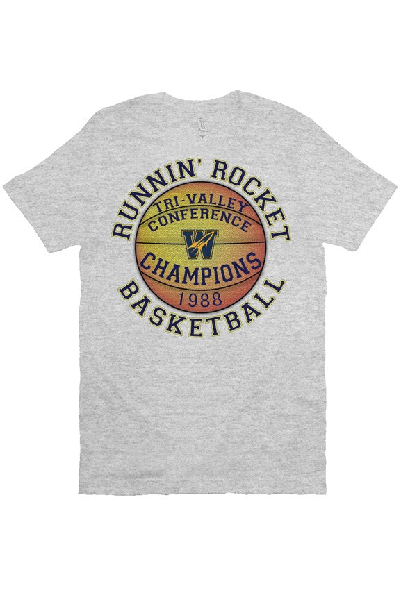 Wellston Runnin' Rocket 35th Anniversary Championship Tee (Athletic Heather)