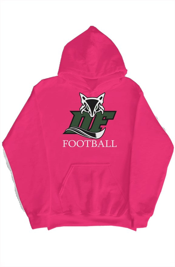 Dutch Fork Football Big Logo Hoodie (Pink Out)