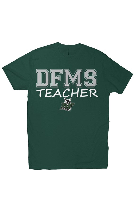 DFMS Teacher Simple Design Premium Crew (Forest)