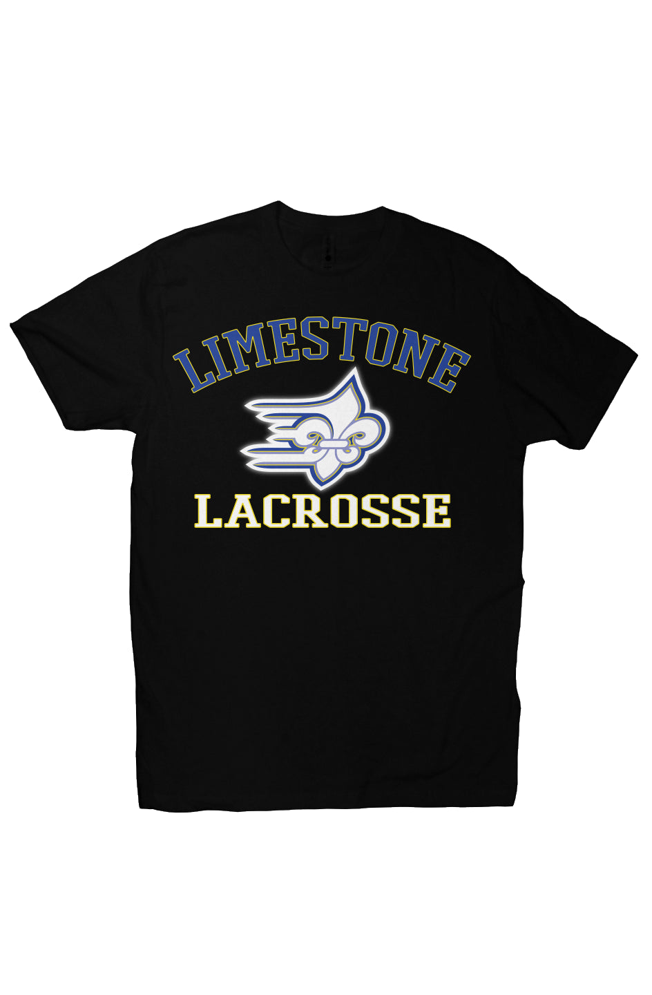 Limestone Lacrosse Tee Black