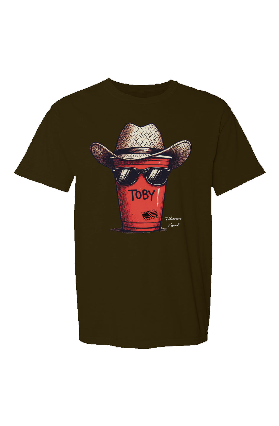 A Tribute to a Legend - Toby Keith Red Solo Cup Tee