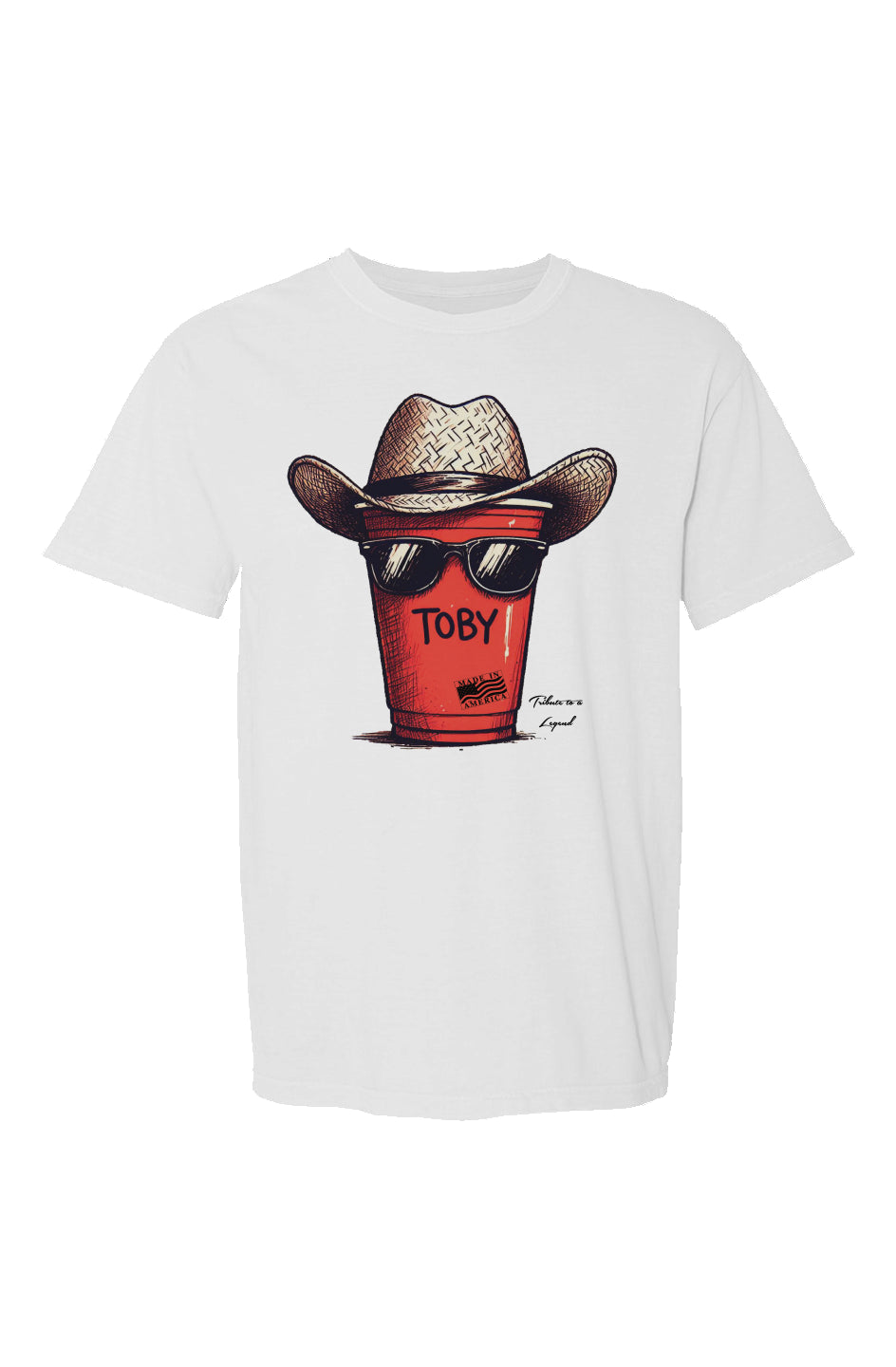 A Tribute to a Legend - Toby Keith Red Solo Cup Tee