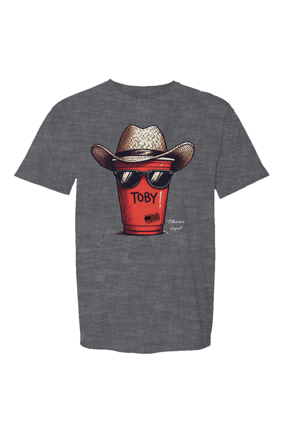A Tribute to a Legend - Toby Keith Red Solo Cup Tee