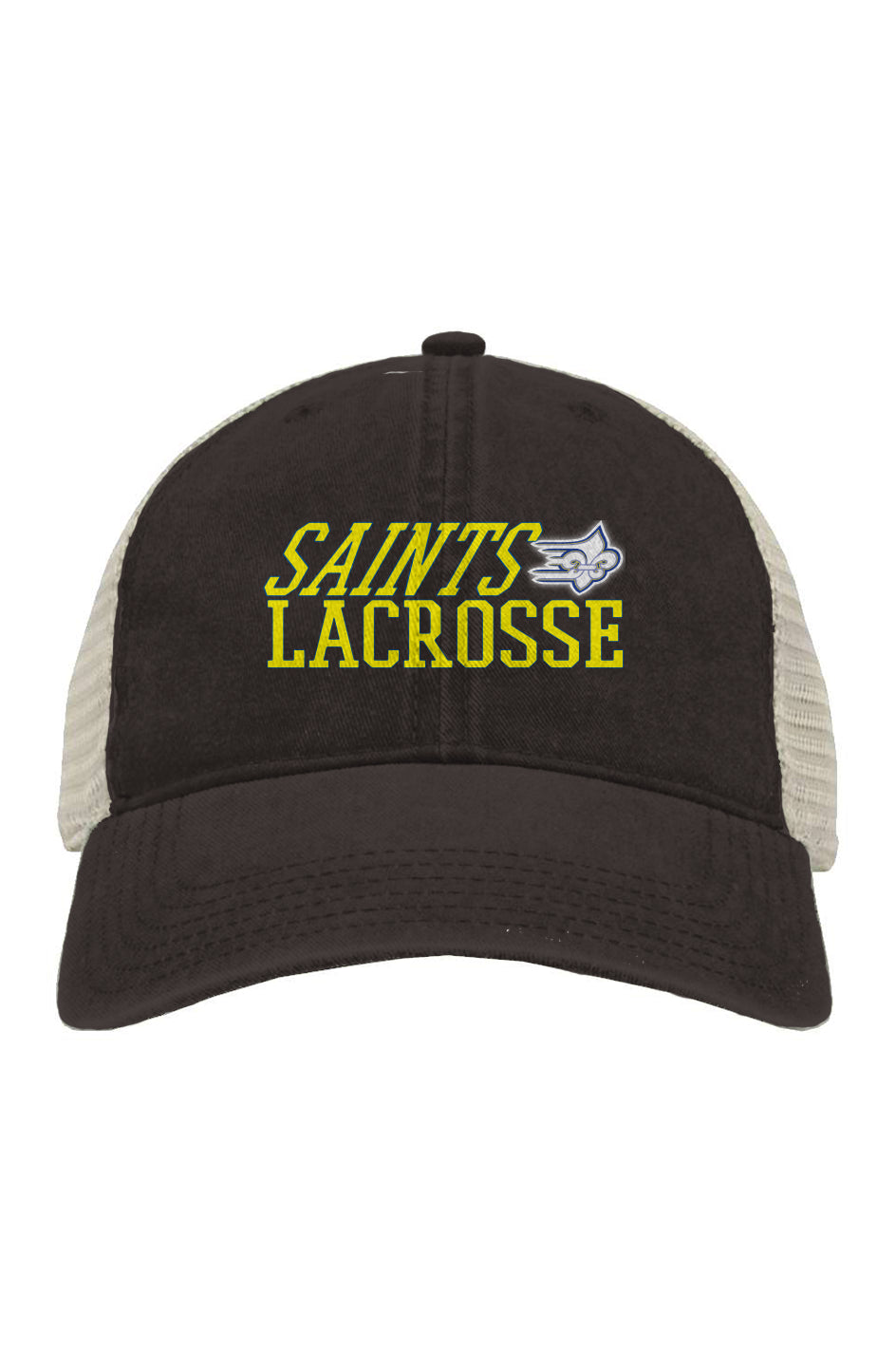 Saints Lacrosse Pigment-Dyed Trucker Cap