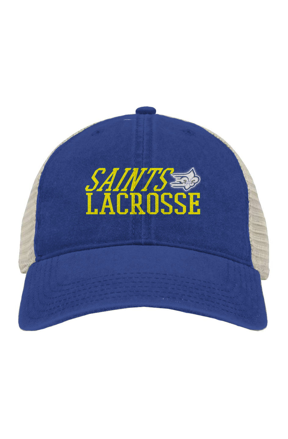 Saints Lacrosse Pigment-Dyed Trucker Cap