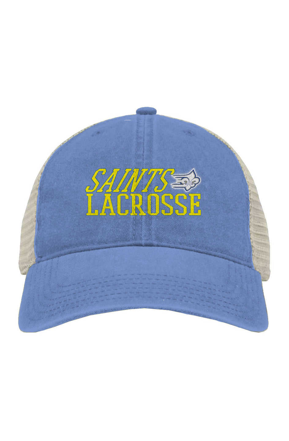 Saints Lacrosse Pigment-Dyed Trucker Cap