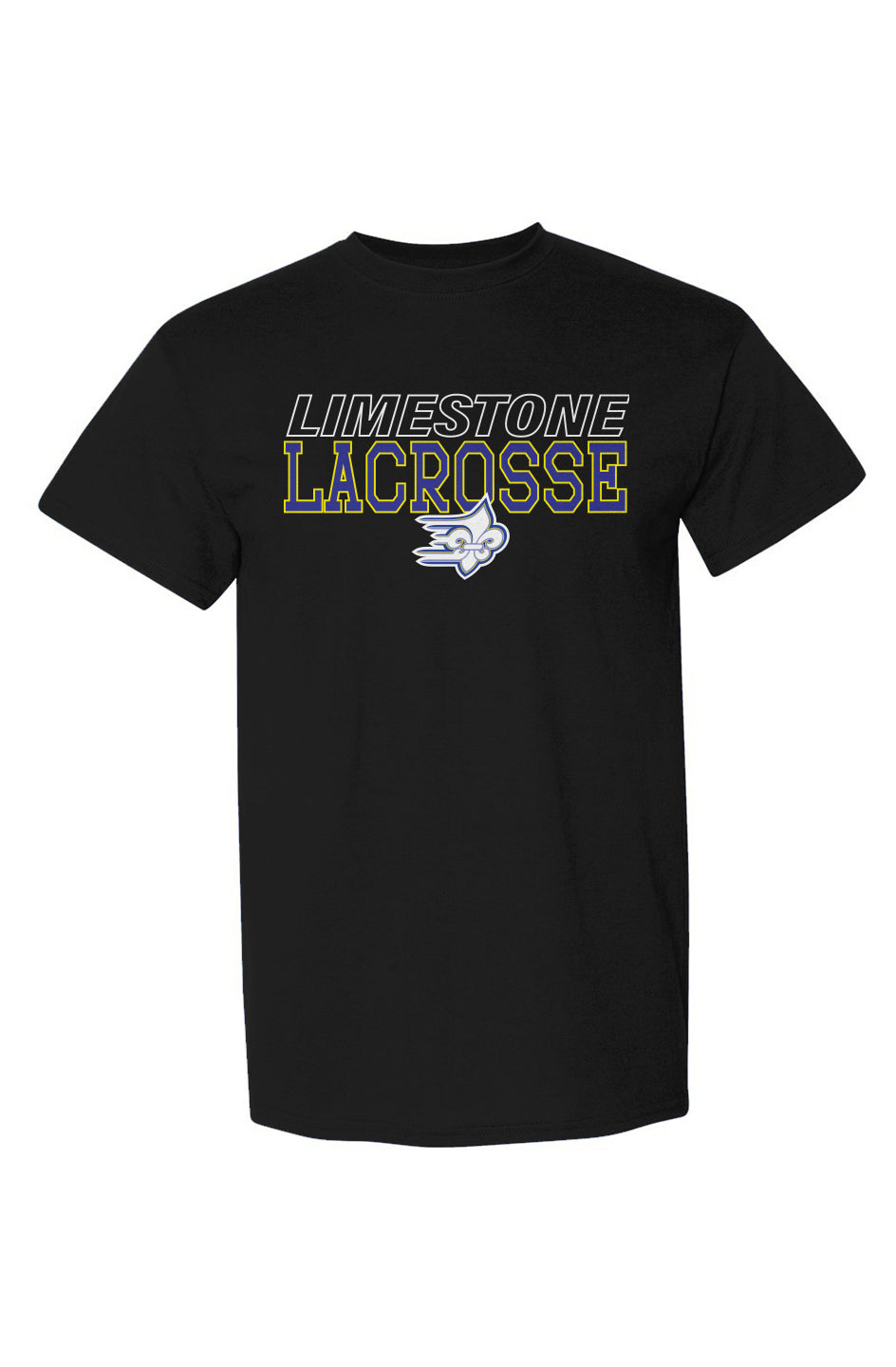 Limeston Lacrosse Outline Tee
