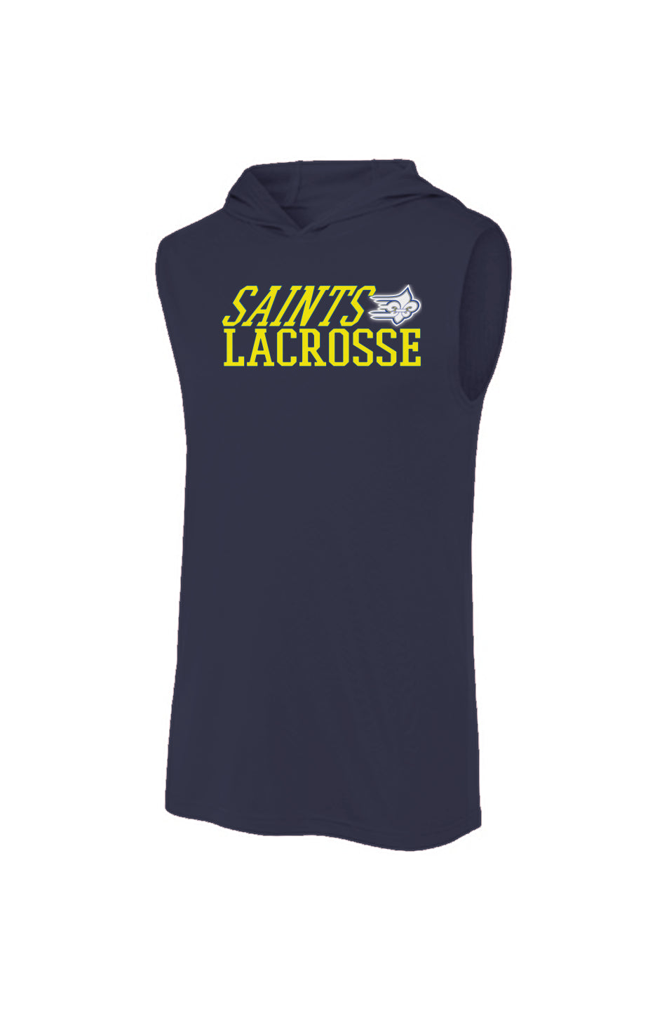 Limestone 'Saints Lacrosse' Sleeveless Hoodie