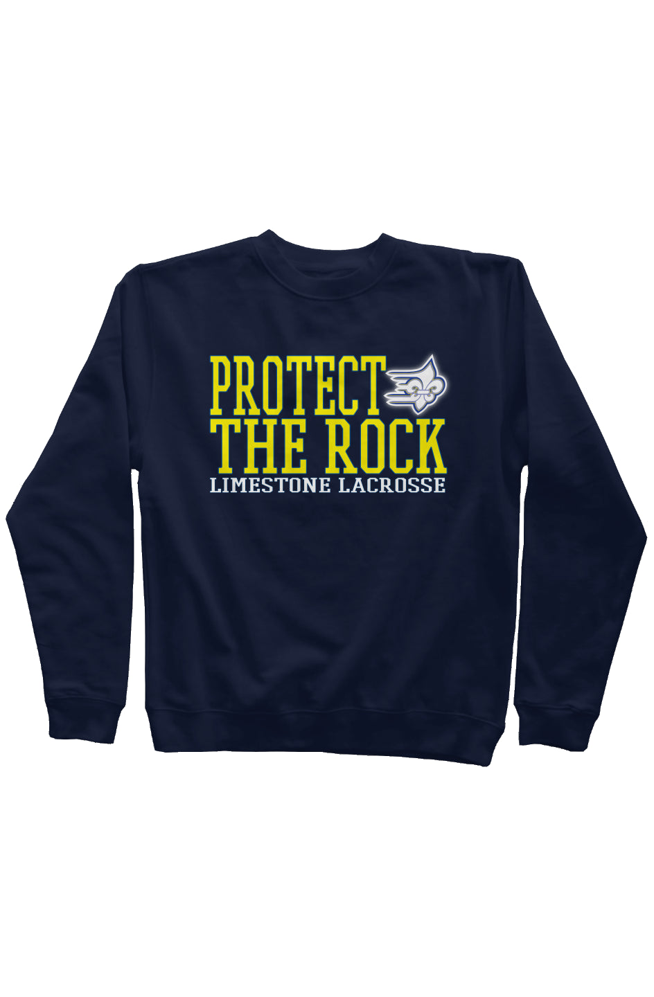Limestone Lax "Protect the Rock" Mid-Weight Sweatshirt
