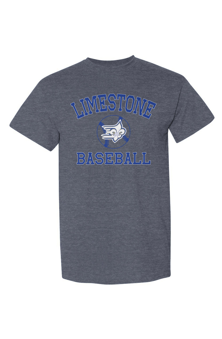 Limestone Baseball Big Ball Center Tee