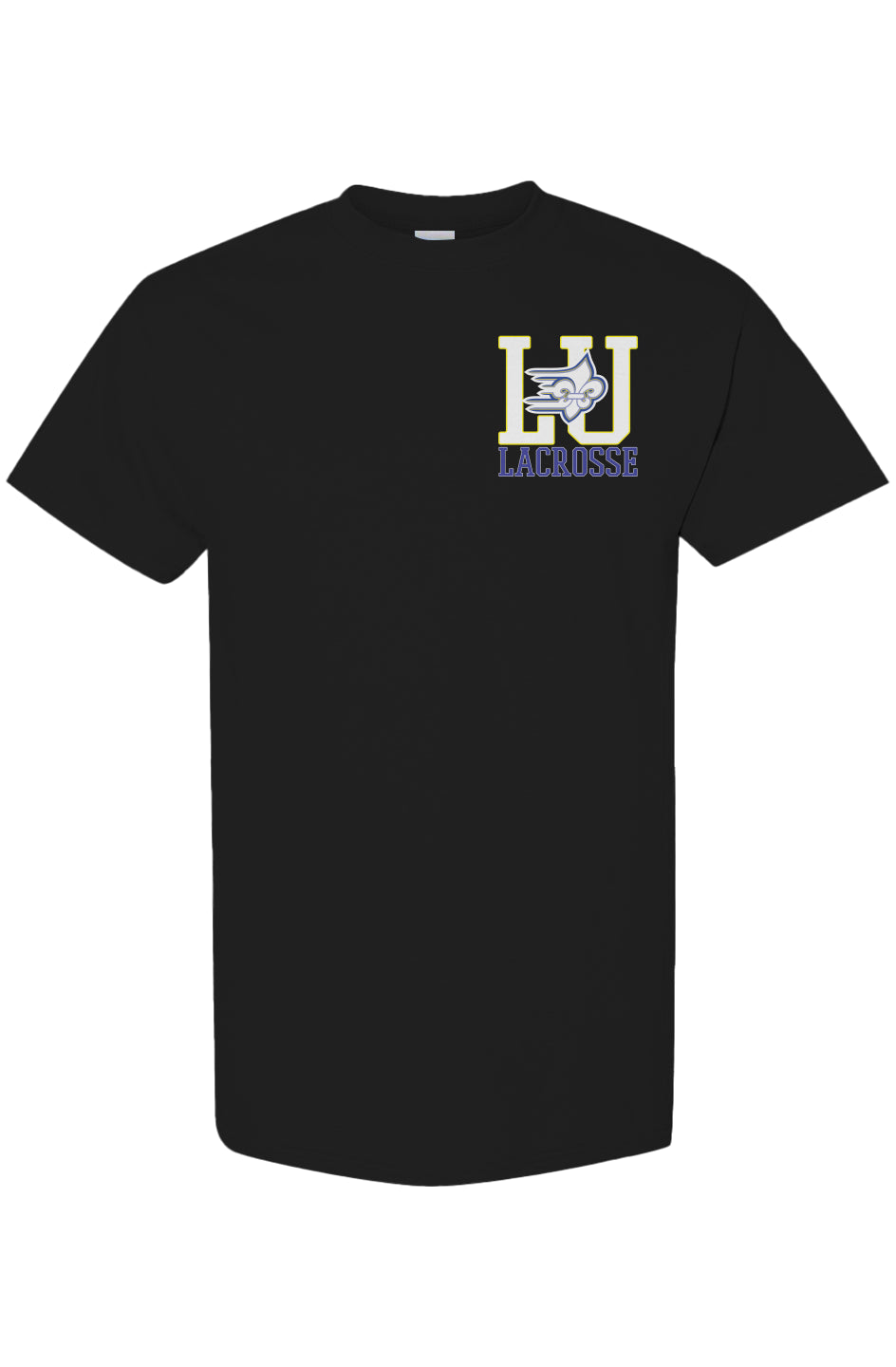 Limestone Lacrosse One More Day Tee Black Front