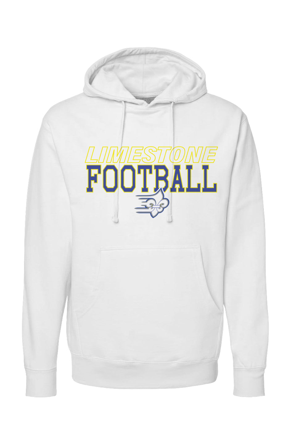 Limestone Football Premium Outline Hoodie