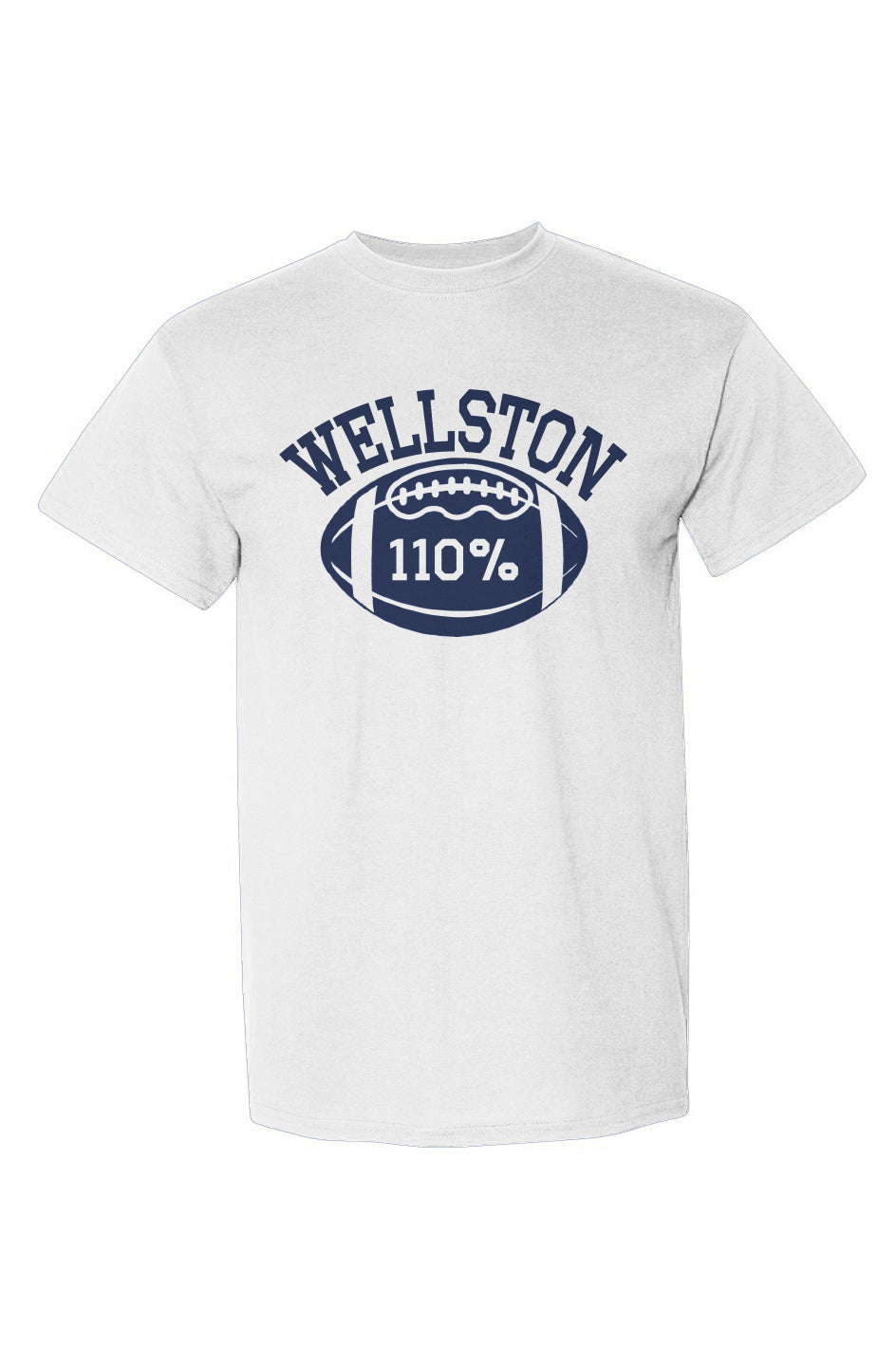 Wellston Football 110% (80's/Fyffe Era) Tee