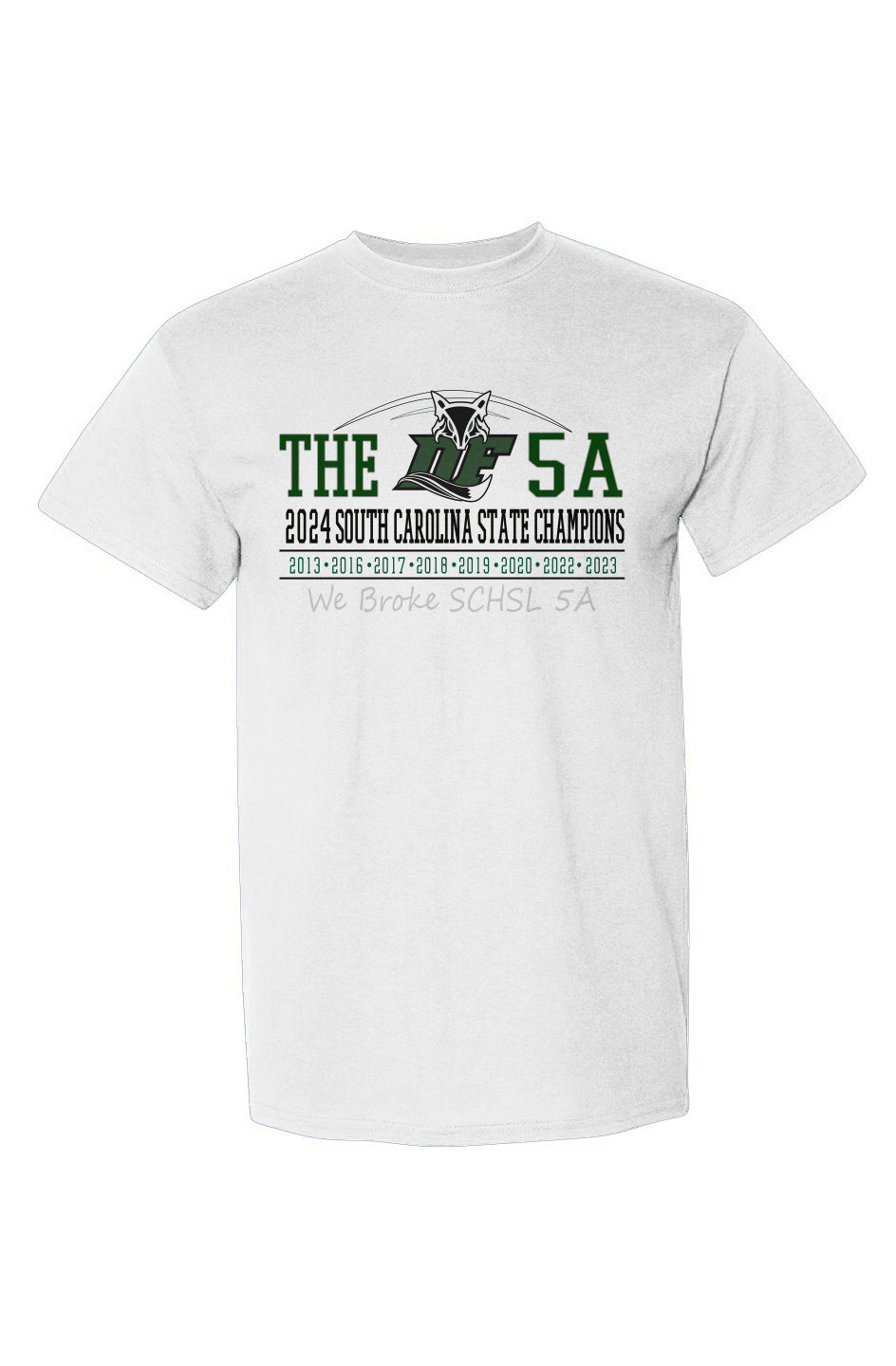 Dutch Fork Football 9x Champions Tee