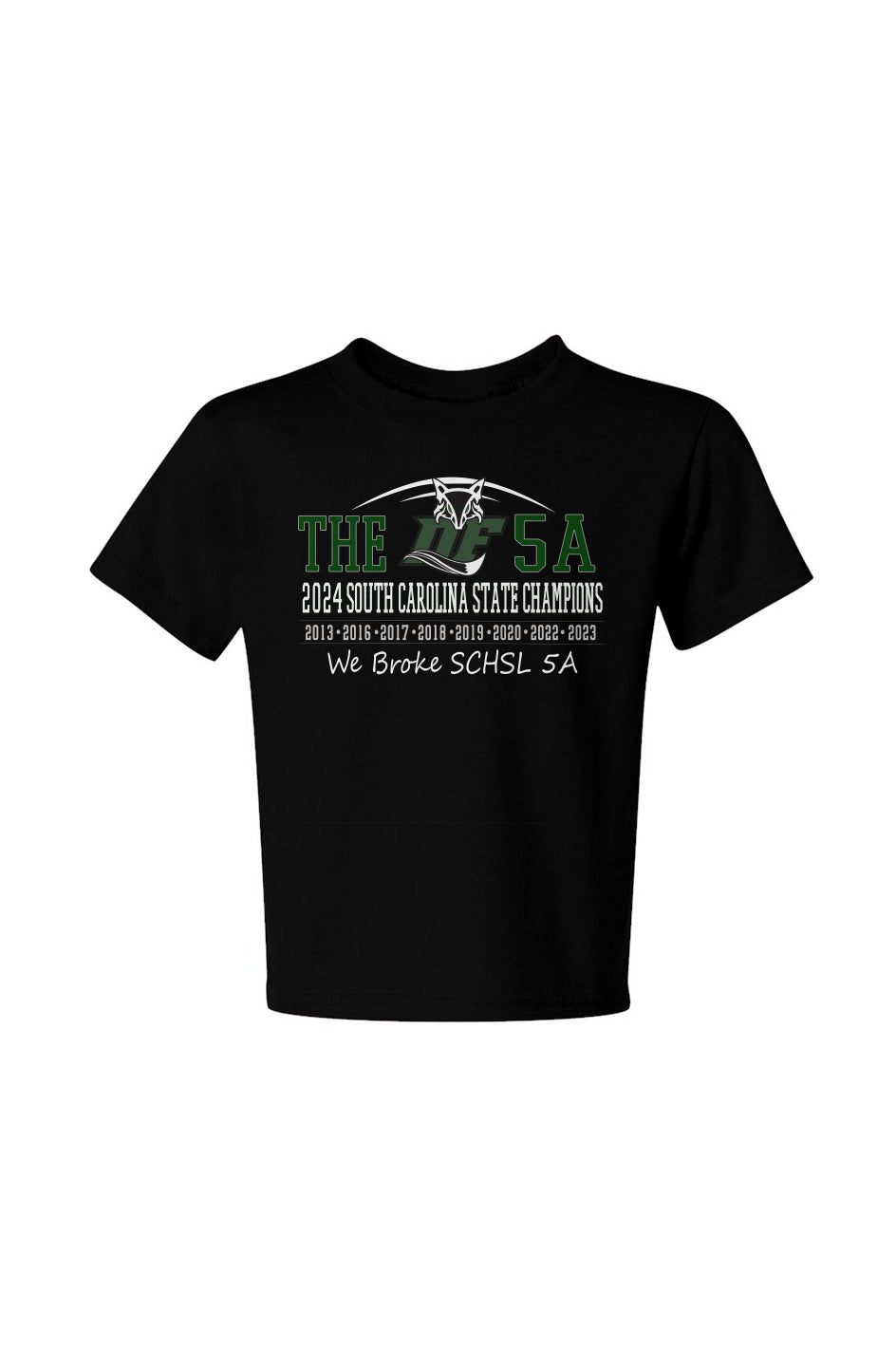 Dutch Fork Football 'THE 5A Champs' Tee (2024) Youth