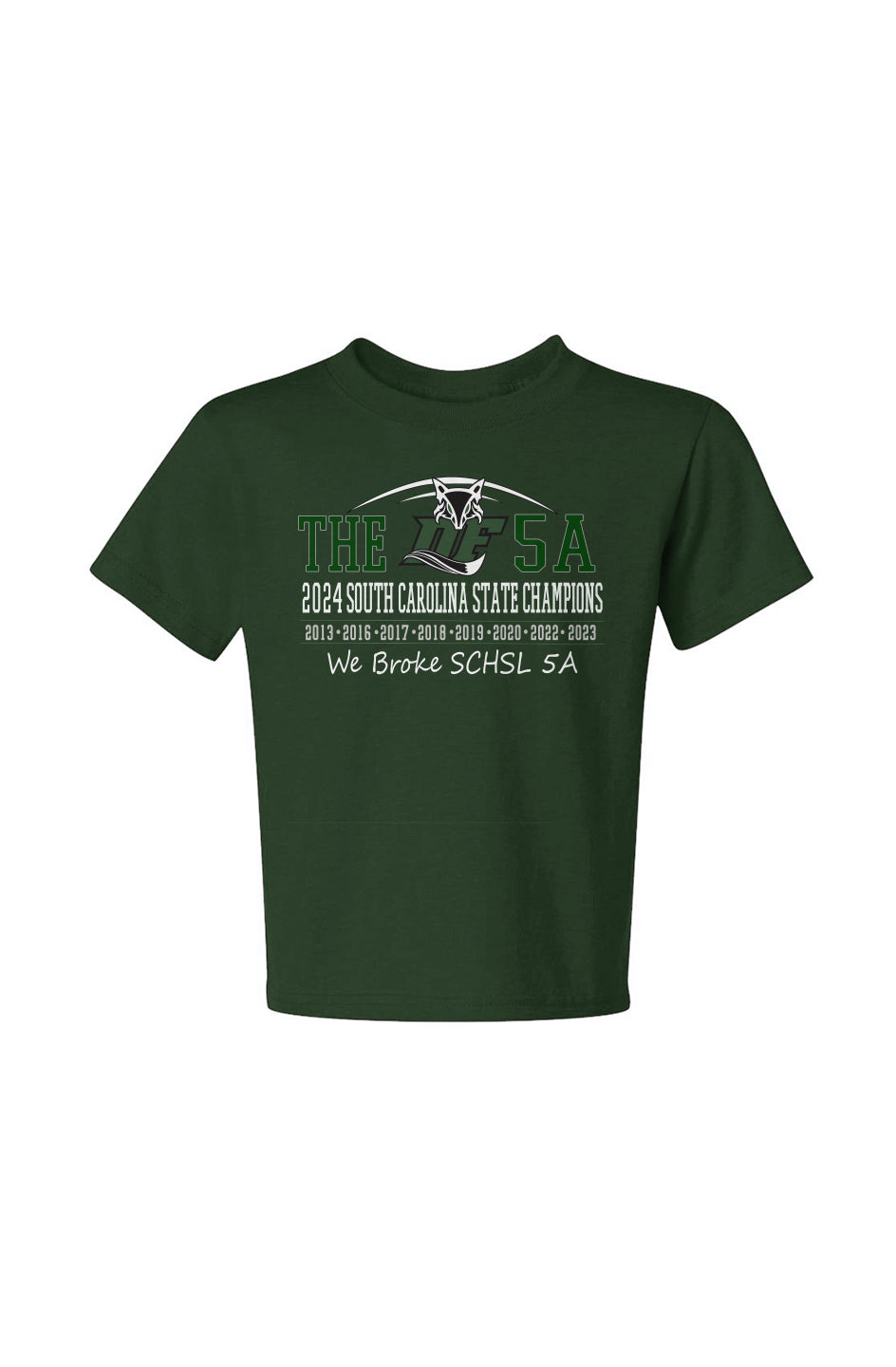 Dutch Fork Football 'THE 5A Champs' Tee (2024) Youth