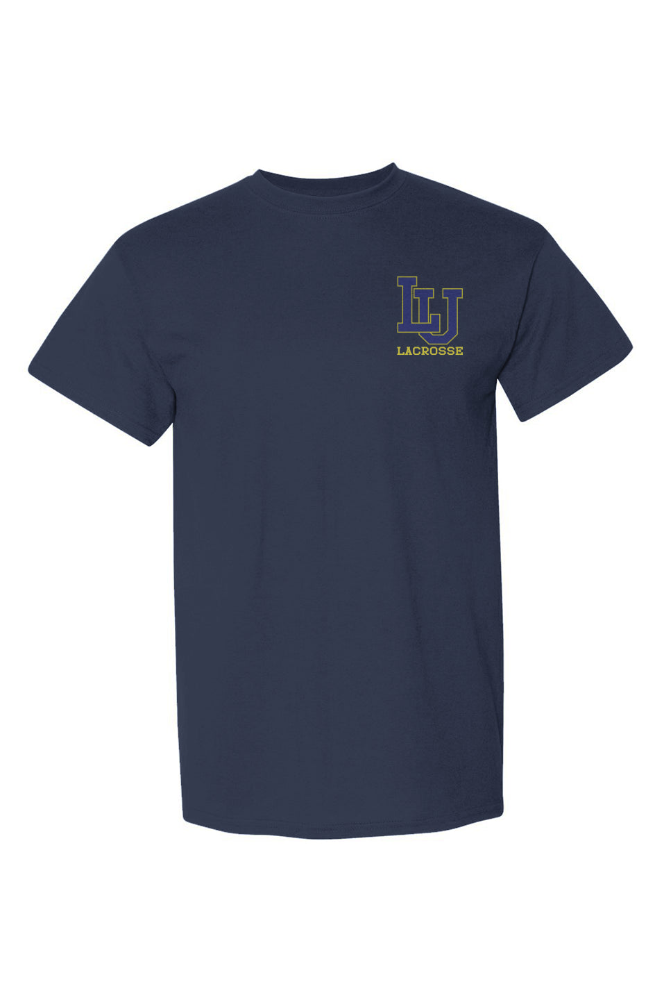 Limestone Lacrosse Blue and Gold Standard