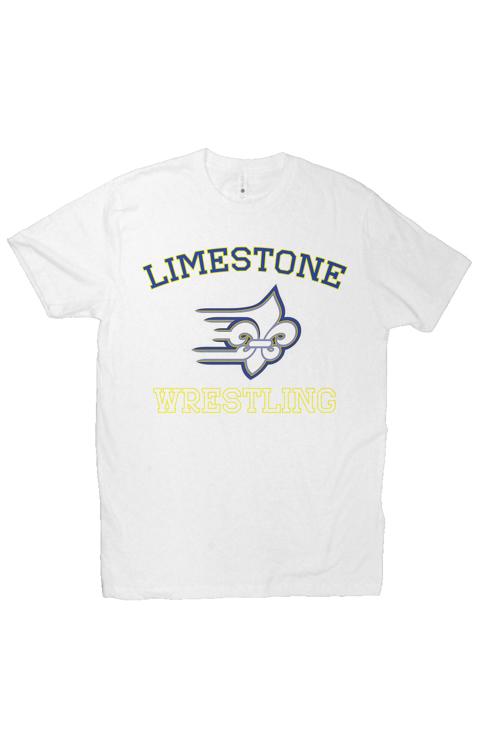 Limestone Big Logo Wrestling Premium Tee