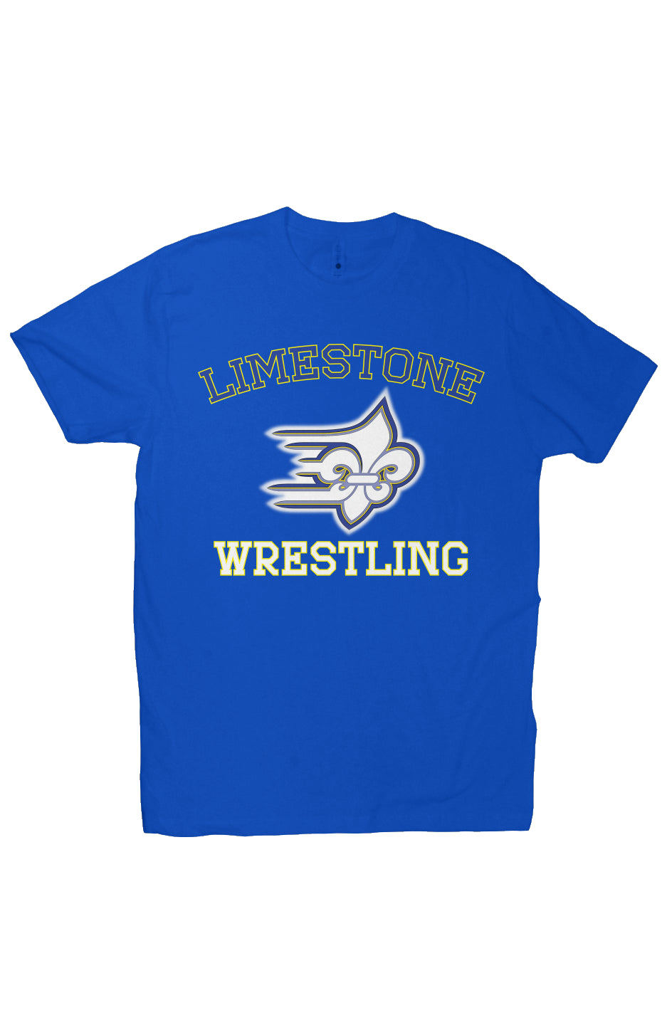 Limestone Big Logo Wrestling Premium Tee