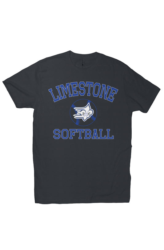 Limestone Softball Big Ball Center Premium Tee